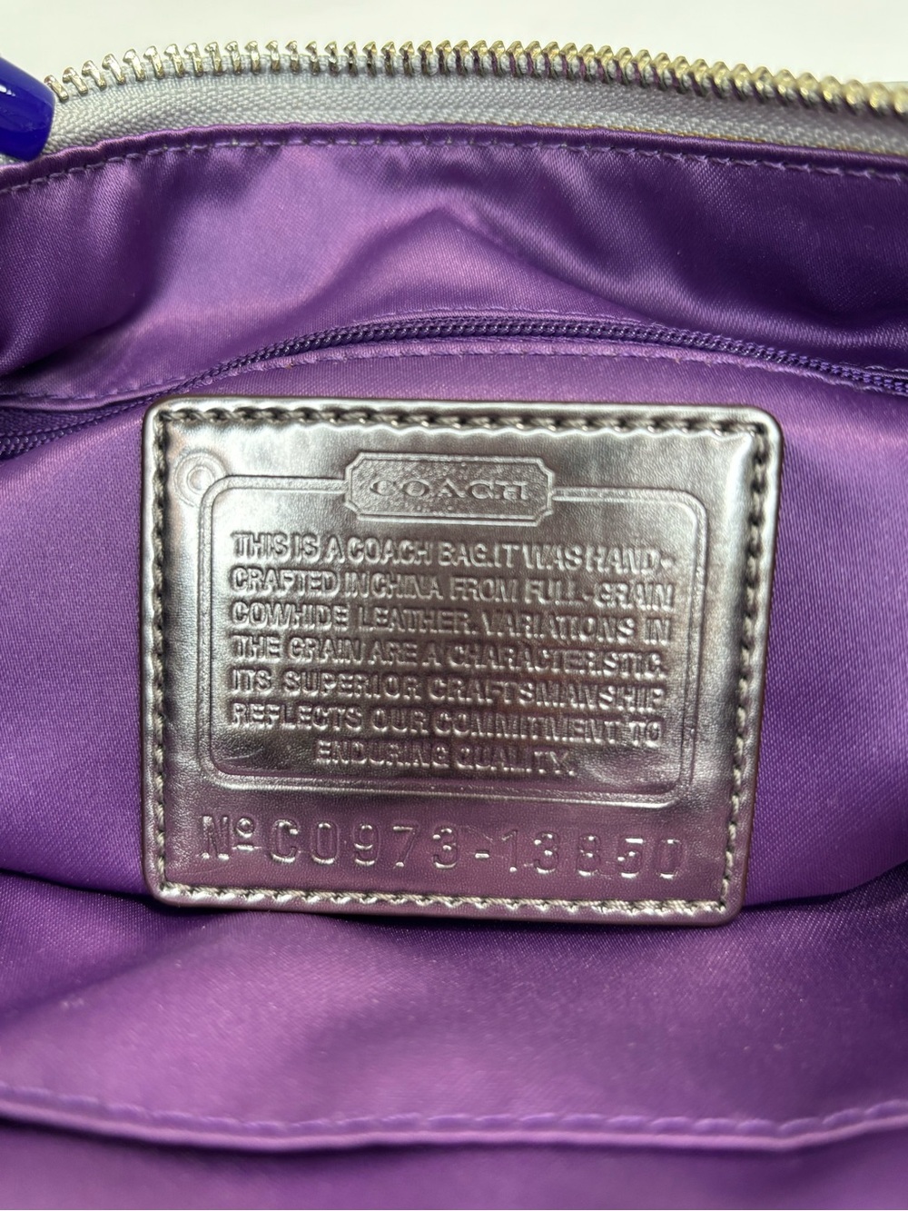 Coach Poppy Groovy Crossbody Shoulder bag - Picture 11 of 13